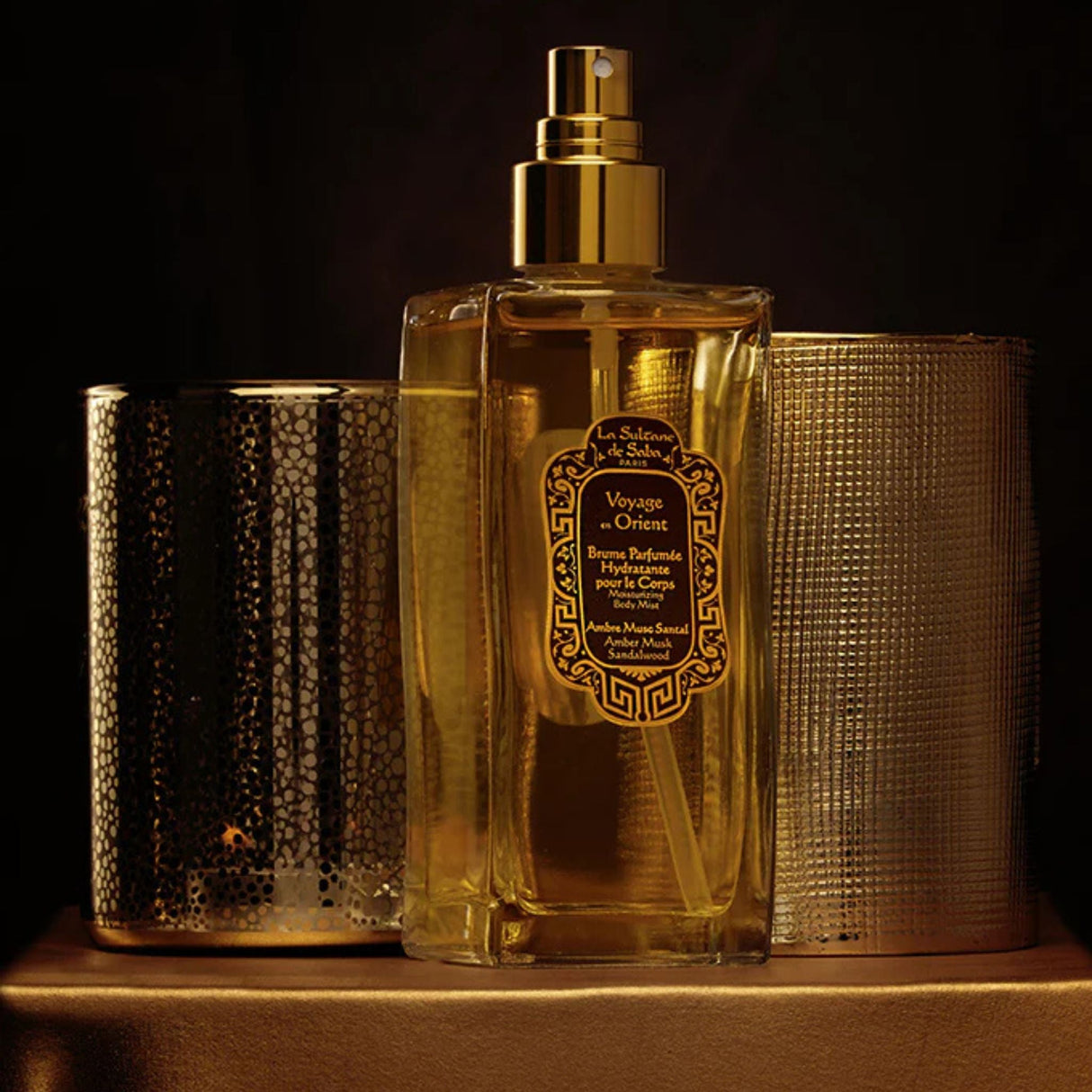 Moisturizing Body Mist Amber Musk Sandalwood La Sultane De Saba