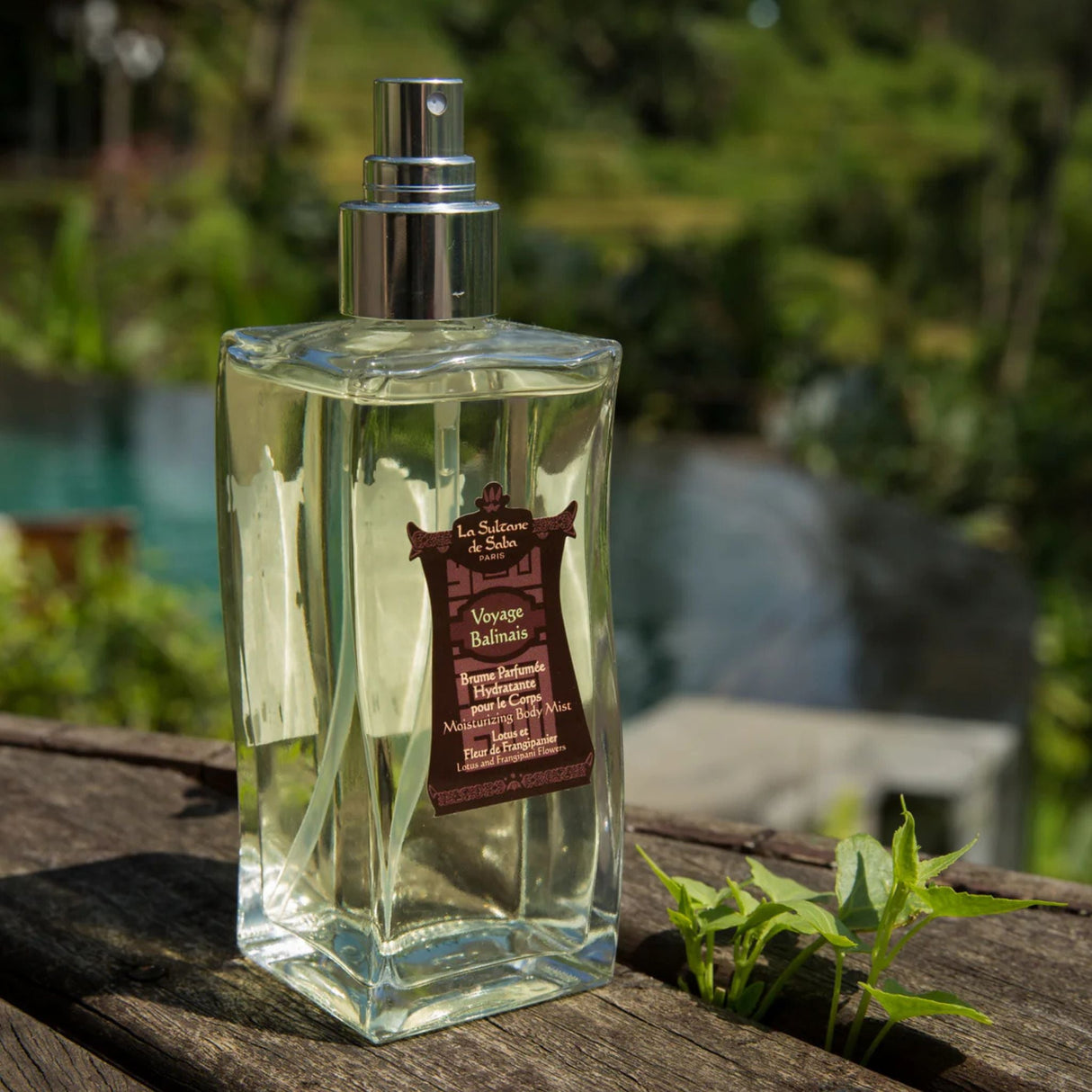 Moisturizing Body Mist Lotus Frangipani Flower La Sultane De Saba