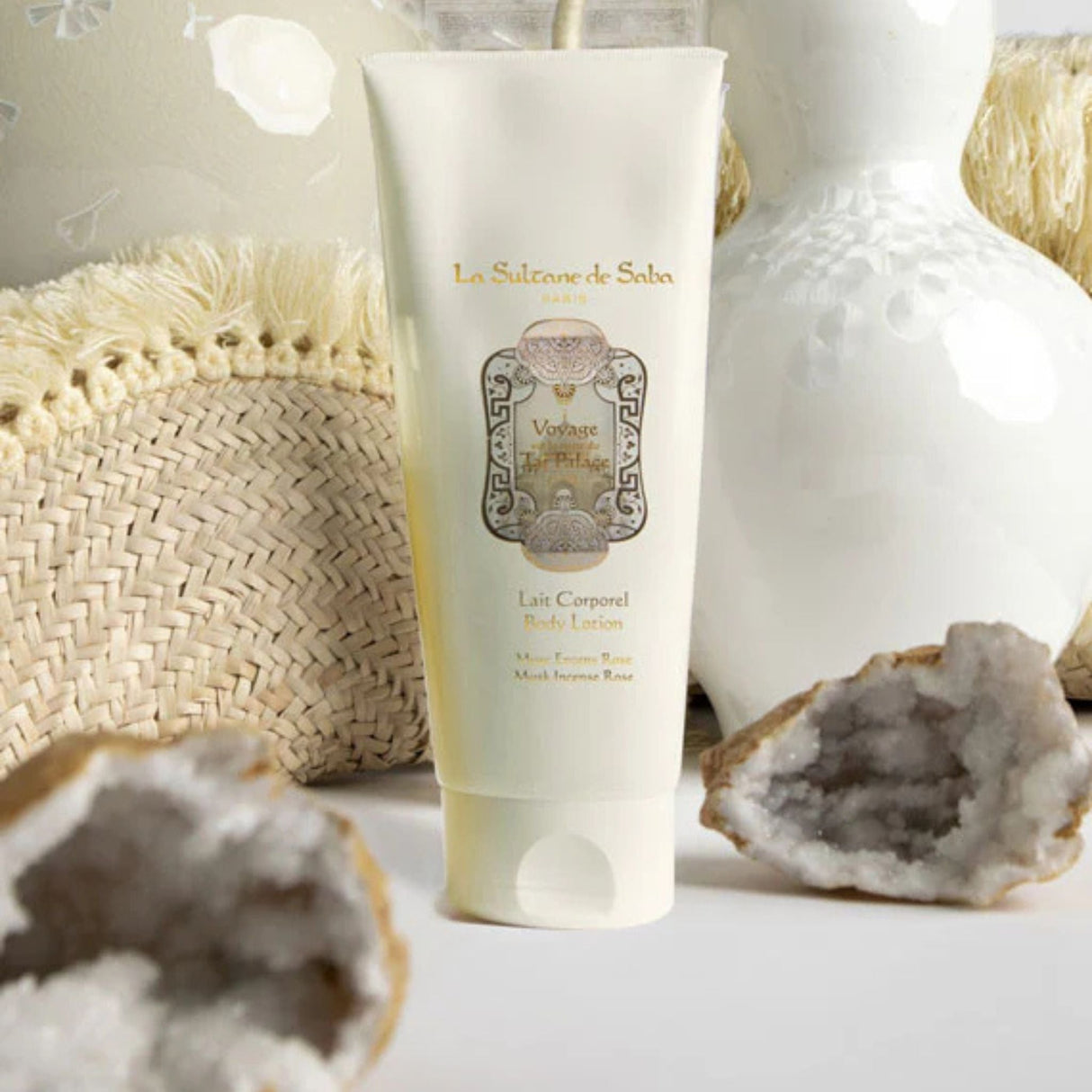 Musk Incense Rose Body Lotion La Sultane De Saba