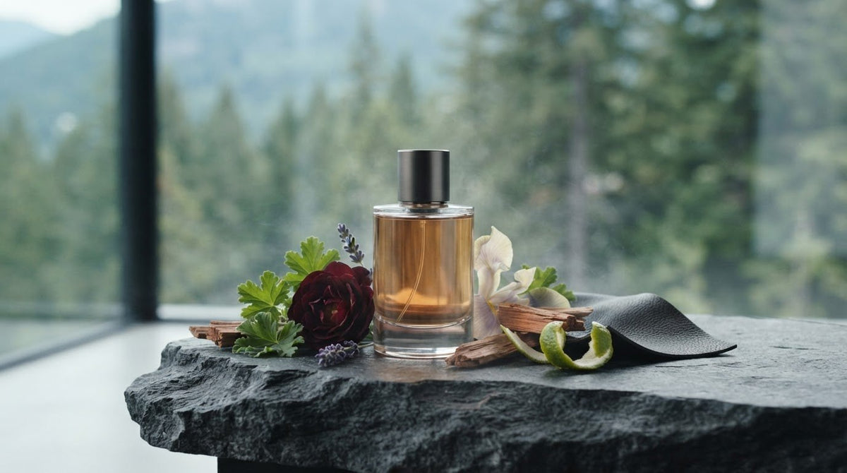 Modern masculine floral scents, their notes and pairings