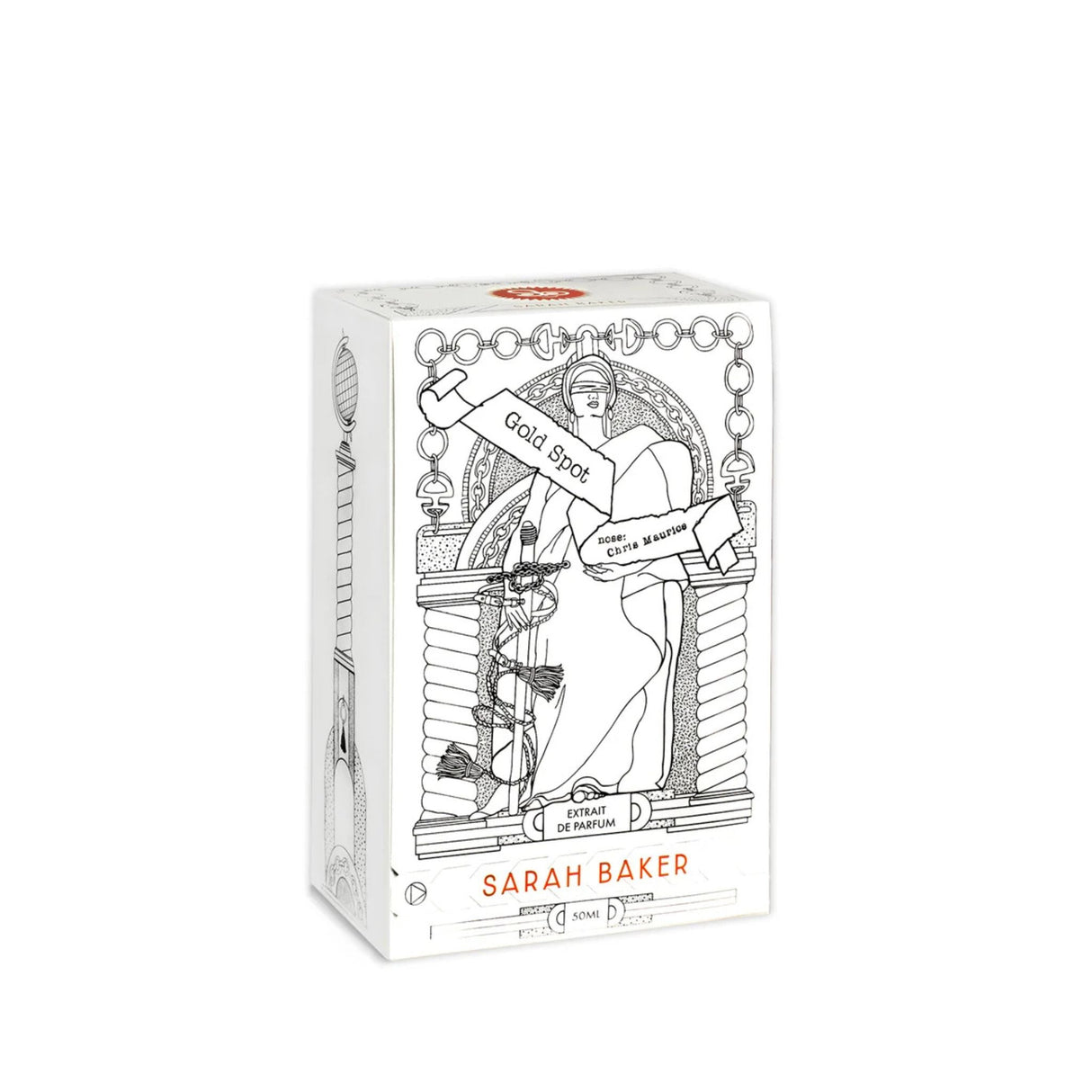  Sarah Baker Gold Spot Box