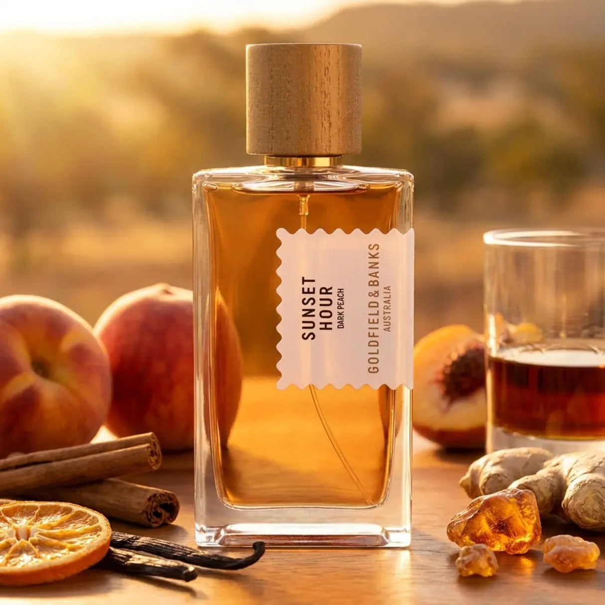 Sunset Hour Dark Peach